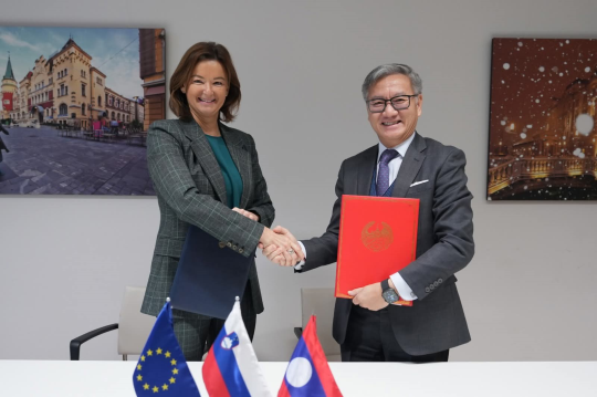 Laos and Slovenia Strengthen Ties with New Cooperation Agreement